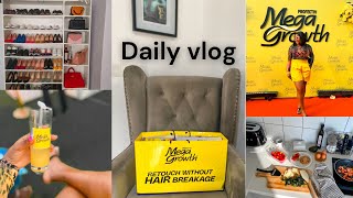 DAILY VLOG | Days in my life 🍃| Living in Nigeria Vlog 🧸 | Cook with me  🧑🏾‍🍳 | Mega growth Event