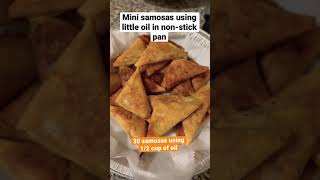 How to make samosas without deep frying #oilfree #nofry #healthy #nooil #samosa