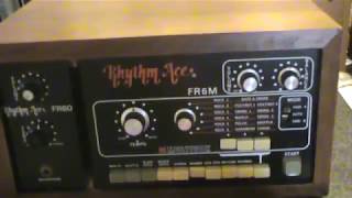 Multivox fr6m drum machine with FR60 attachment