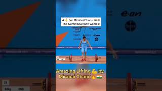 Saikhom Mirabai Chanu Winning Gold🏅in CWG 2022 Birmingham🇮🇳🔥#shorts #viral #trending