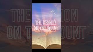 2. The Sermon on the Mount