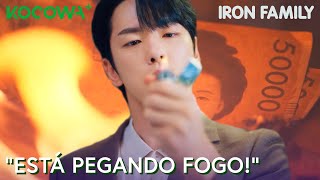 Sem querer, Jung Hyun queima a lavanderia e milhões de wons | Família de Ferro EP8 | KOCOWA+ [PT-BR]