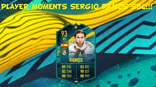 FIFA 20 PLAYER MOMENTS SERGIO RAMOS!!!!