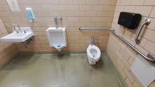 1171: WSU - American Standard & Kohler Fixtures - Science Hall Men's Restroom - Handicap Stall ♿️