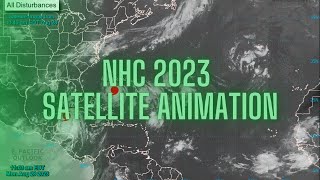 2023 Atlantic Hurricane Season: NHC Satellite Animation