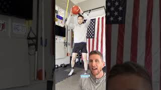 Rotational medicine ball slam