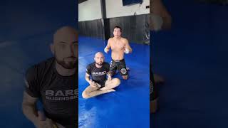 Jiujitsu lost Armbar to reverse triangle recovery