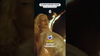 EUROVISION 2024: MY TOP 10 (10/37 songs) #eurovision #eurovision2024