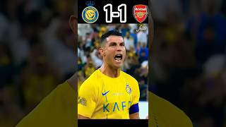 Al Nassr vs Arsenal imaginary penalty😱#football #youtube #ronaldo #shorts