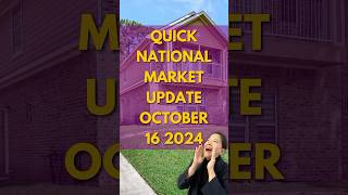 Real Estate Market Update | October 16th, 2024 | Market Trends & Tips for Buyers & Sellers