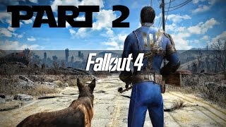 Fallout 4 WALKTHROUGH MAIN MISSION ONLY PART 2 PS4 HD