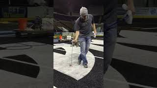 Milwaukee Wave Turf Painting