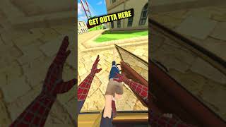 Spider-Man VR ROBS A BANK #vr #virtualreality #spiderman #gaming