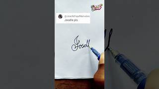 stylish name | Joselle | sk cursive art | how to make a stylish name | stylish signature