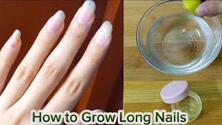 How To Grow Nail In 1 Week || How to Grow long and strong Nails at Home |7 Day Nail Growth CHALLENGE