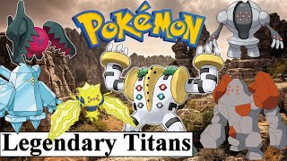 Pokémon: Legendy - Legendary Titans (Regirock, Regice, Registeel, Regigigas, Regidrago a Regieleki)