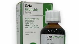 Gelo Bronchial Cough syrup|| Dubai cough syrup|| Harbal Cough syrup