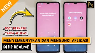 CARA MENGUNCI DAN MENYEMBUNYIKAN APLIKASI DI HP REALME