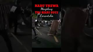 RABU TREWA || RITUAL BUNYI - BUNYIAN OLEH UMAT LARANTUKA #semanasanta  #nttpride #larantuka #rabu