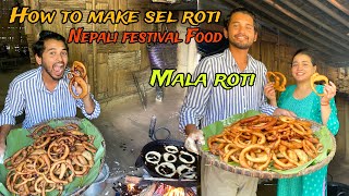 How to make sel roti // traditional Nepali food // bhut Mehnat kia Aaj Tu