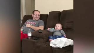 Funniest Moments of Baby And Daddy | Dad And Babies