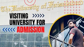 Visiting University of Faisalabad for Admission