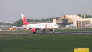 Vim Airlines B.757-200 departure from Maastricht-Aachen Airport