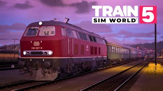 D-Zug & Signalstörungen | BR 218 Niddertalbahn | TRAIN SIM WORLD 5 #13