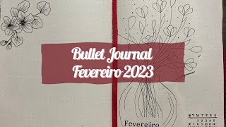 Bullet Journal - Fevereiro 2023