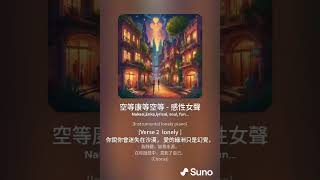 都會男女愛情 [空窗期] Suno AI歌曲，鳥巢AI人聲優化混音 #華語音樂 #國語音樂 #music #愛情音樂 #Asia #ロマンチックな音楽が大好き#suno #亞洲華語音樂