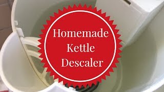 How to descale your kettle - Easy Household Cleaning Idea that saves time and money!