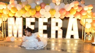 Aawo tumhe chaand* Unplugged*1St birthday of my grand daughter ""meera"" 8th Nov