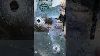 Shooting .45 ACP at a Windshield