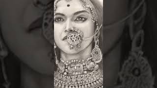 padmavathi drawing like share and subscribe