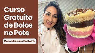 CURSO DE BOLOS NO POTE | 100% ONLINE E GRATUITO