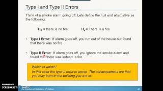 8.1 Significance Tests The Basics Part 5