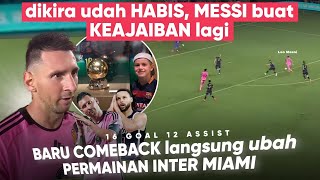 ‘Only Messi can Do it’ Comeback bikin Brace, Selebrasi Iconic Baru, dan wujudkan Mimpi Wonderkid  AS