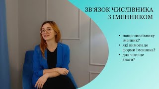 ЧИСЛІВНИК (ч.2). Зв'язок числівника з іменником. ПІДГОТОВКА ДО ЗНО з української мови та літератури.