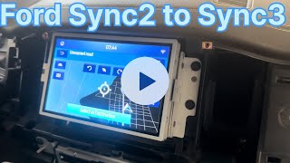 Ford Sync2 to Sync3