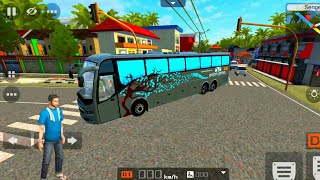 Asian Xpress Bus Driving in | Bus Simulator Indonesia | BUSSID | B11R Mod Livery | vidman gamer