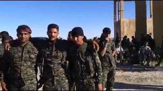 شباب YPG يحتفلون بتل براك بتحرير جبل عبد العزيز / جبل كزوان