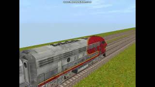 ATSF F7 vs F3 vs F9 vs FP7 Mega Racing Trainz