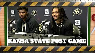 Colorado Shedeur Sanders and Cam Silmon-Craig Kansa State Post Game Press Conference October 12,2024