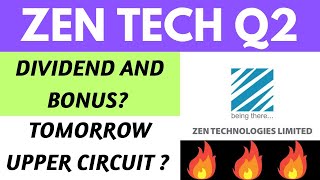 ZEN TECHNOLOGIES Q2 RESULT | ZEN TECH RESULTS TODAY | ZEN TECHNOLOGIES SHARE NEWS | ZEN TECH SHARE