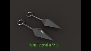 Kűnai dagger tutorial in NX-10.0