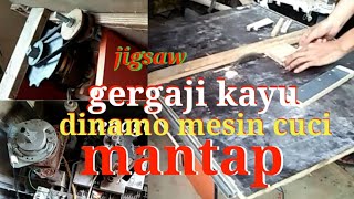 table Saw dari dinamo mesin cuci