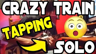 'CRAZY TRAIN' SOLO Guitar Cover