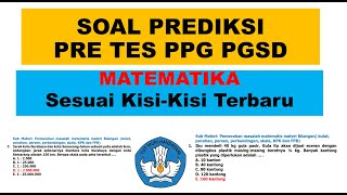 SOAL DAN PEMBAHASAN MATEMATIKA PART 1