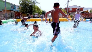 ☀️💦 EL VERANO SE VIVE EN PEDRO AGUIRRE CERDA 😎