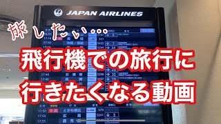 旅行の気分になる！？ 大阪国際空港・伊丹  出発ゲートでの一部始終 地上係員のファイナルコールもご一緒に！ 日本航空JAL